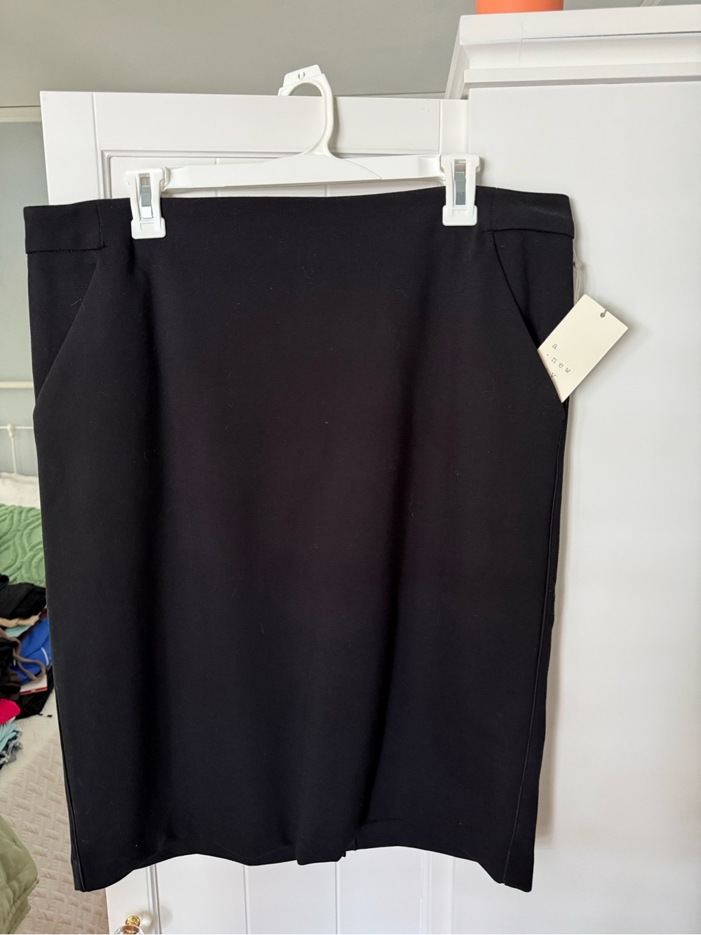 NWT Classic Black Pencil Skirt - Sleek Professional Fit
